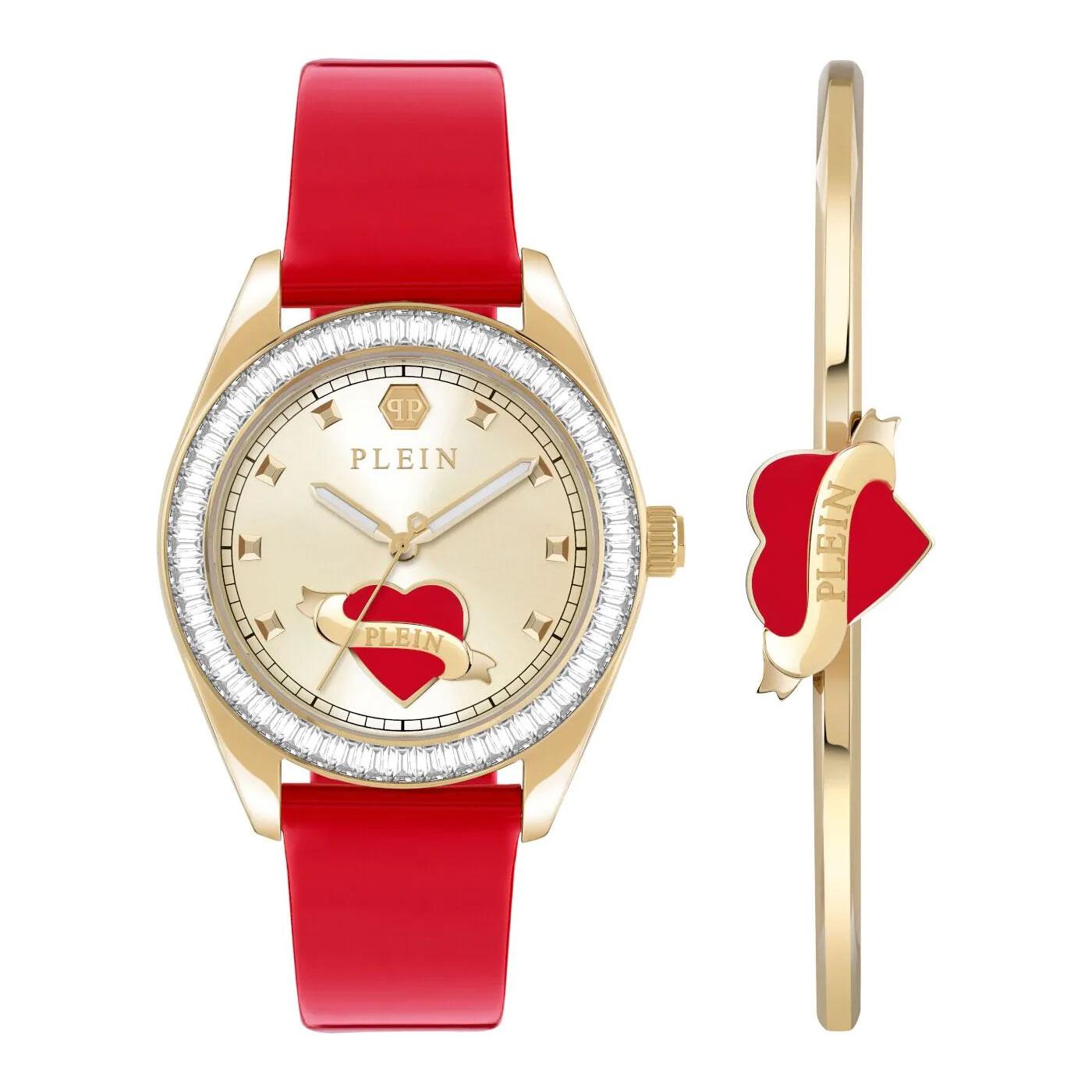 Дамски часовник и гривна Philipp Plein Valentine Set PW2BA0825