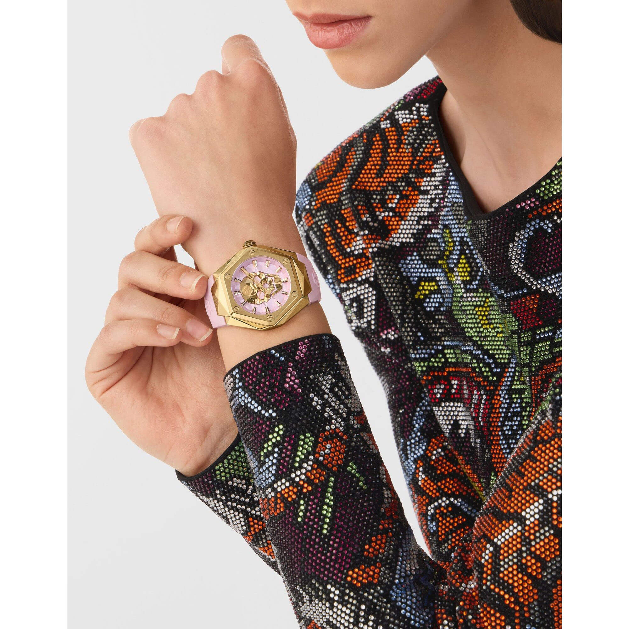 Дамски часовник Philipp Plein Skull Spikes Lady PWADA0124