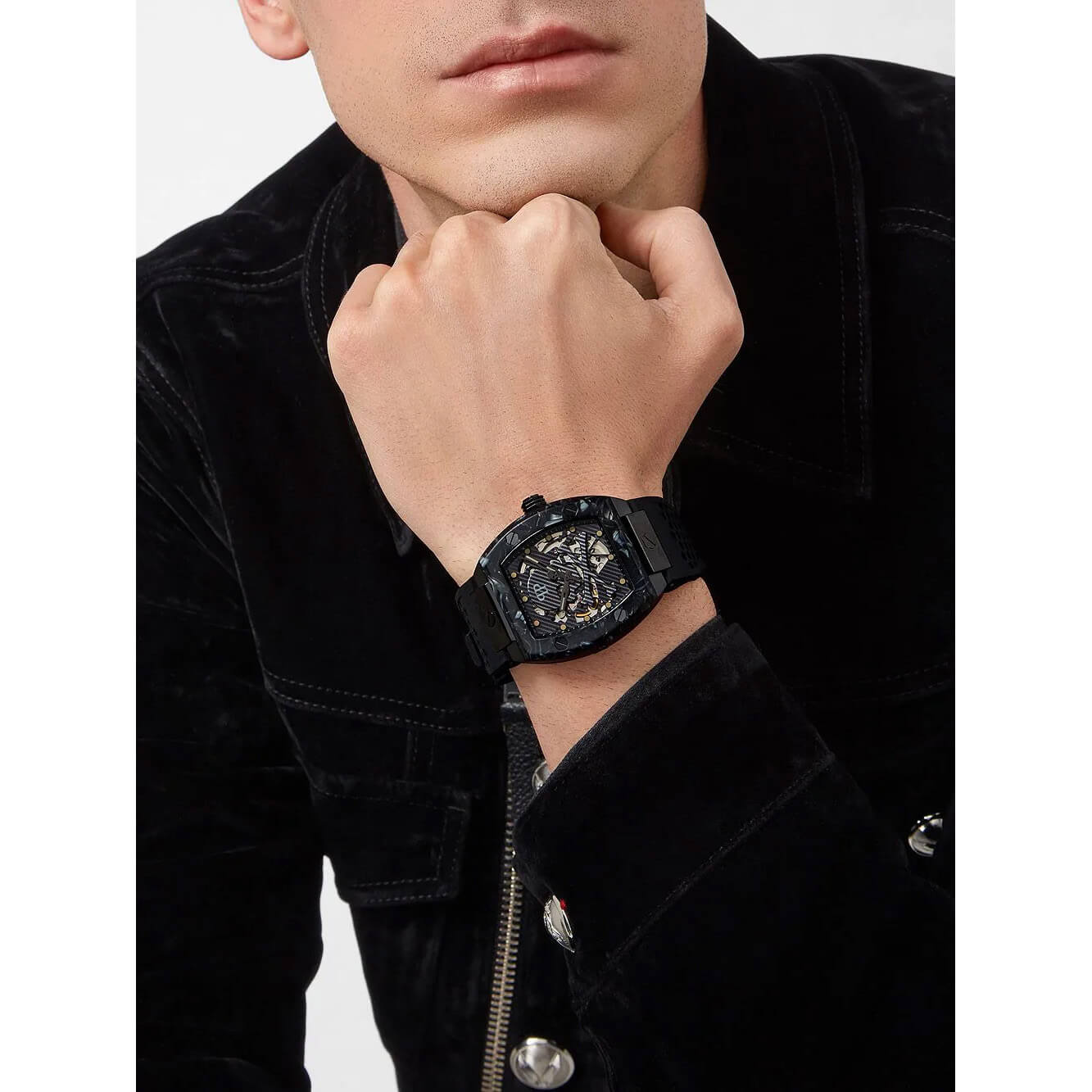 Мъжки часовник Philipp Plein The Skeleton Automatic PWBAA0221