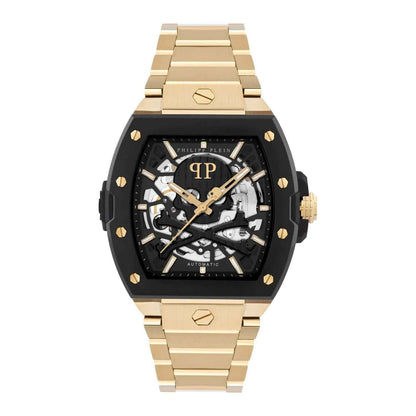 Мъжки часовник Philipp Plein The Skeleton Gold Supreme Automatic PWJFA0625