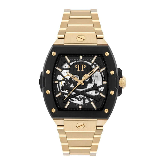 Мъжки часовник Philipp Plein The Skeleton Gold Supreme Automatic PWJFA0625