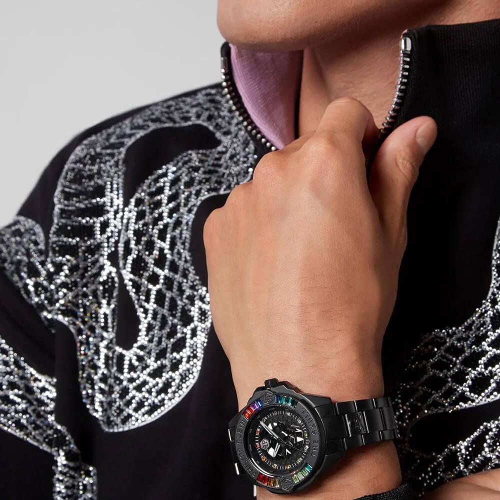 Часовник Philipp Plein THE $KULL Night Prism PWNAA0522