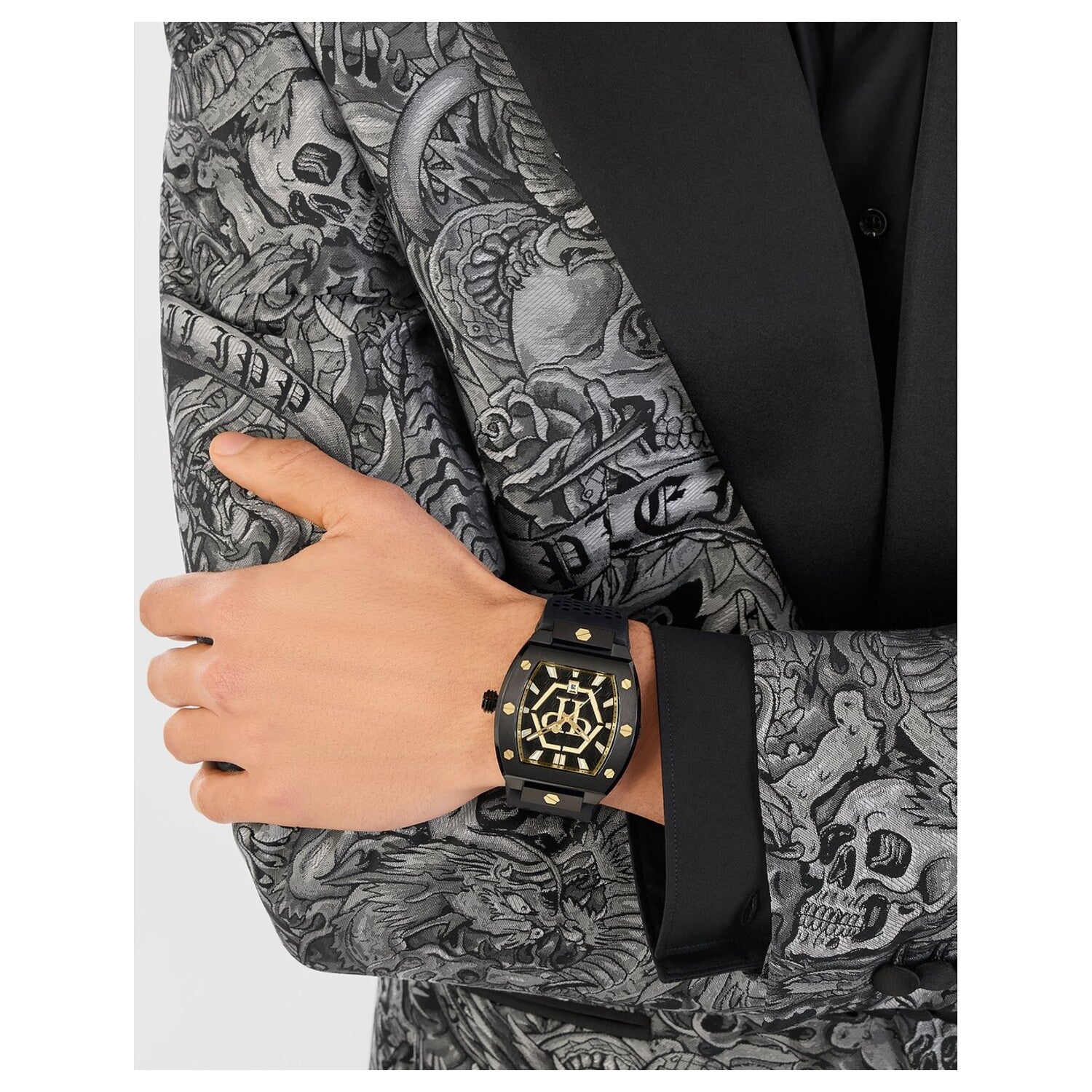 Мъжки часовник Philipp Plein The Hexagon Phantom PWPUA0224 2