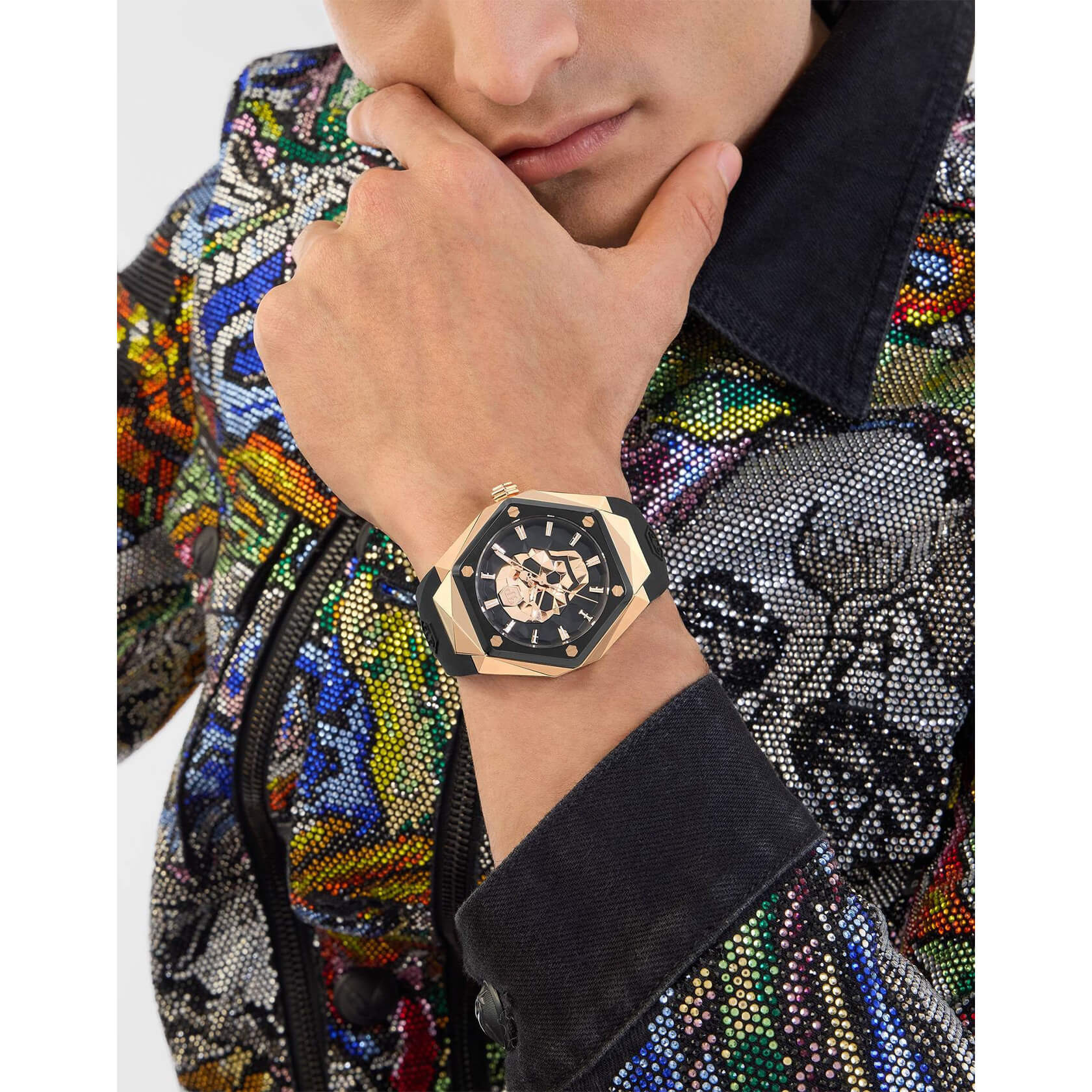 Мъжки часовник Philipp Plein The Skull Spikes PWPWA0224