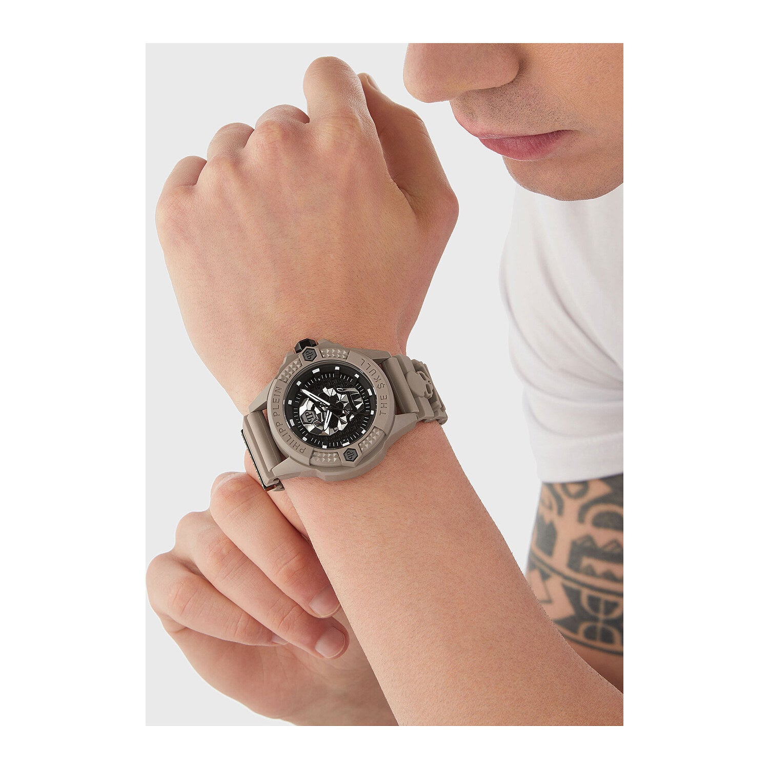 Мъжки часовник Philipp Plein The Skull Ecoceramic PWUBA0323 - 4