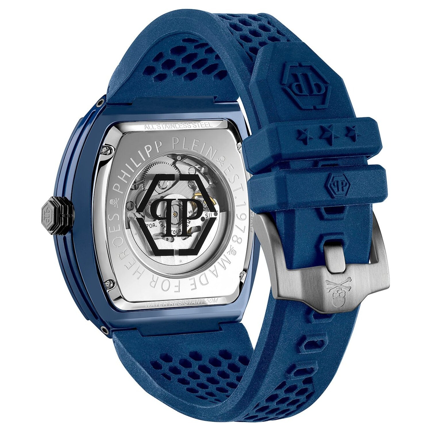Мъжки часовник Philipp Plein The Skeleton Ecoceramic Automatic PWVBA0323