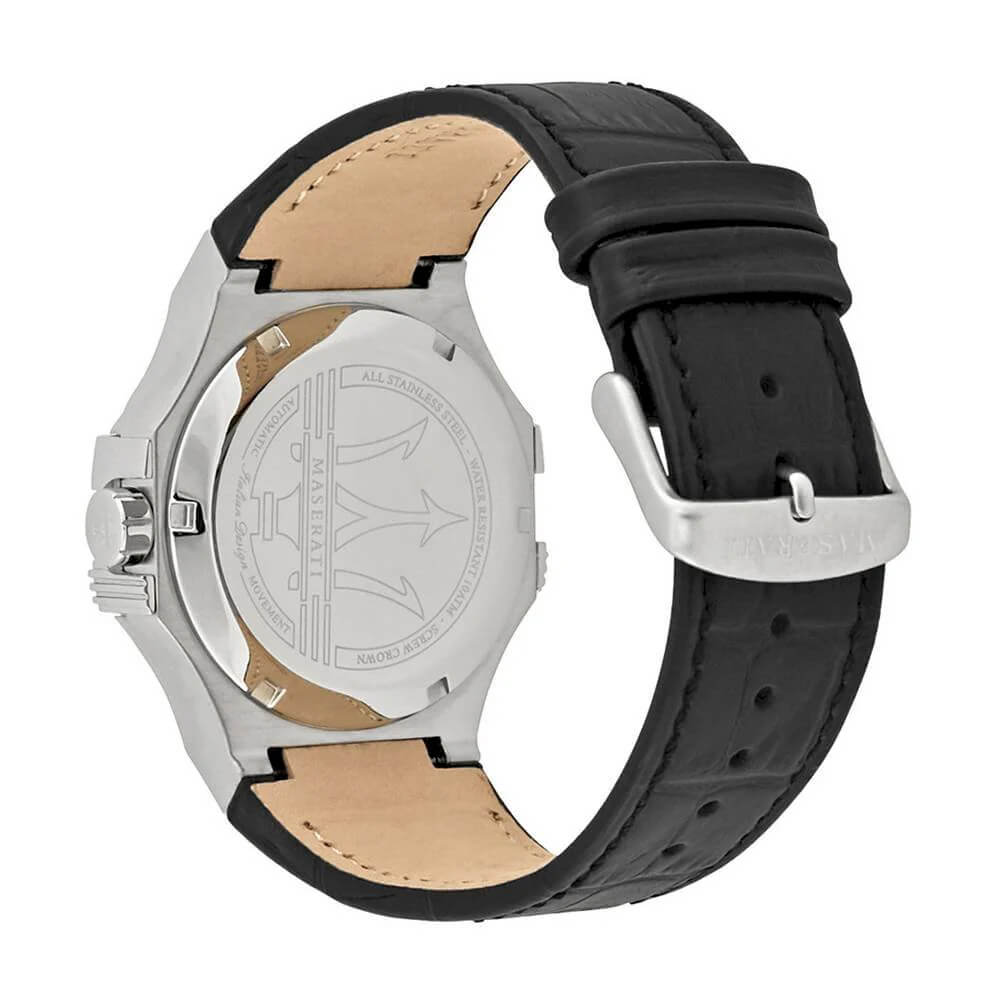 Мъжки часовник Maserati Potenza Automatic Silver Skeleton