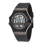 Мъжки часовник Maserati Potenza Automatic Black Skeleton