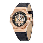 Мъжки часовник Maserati Potenza Automatic Rose Gold Skeleton