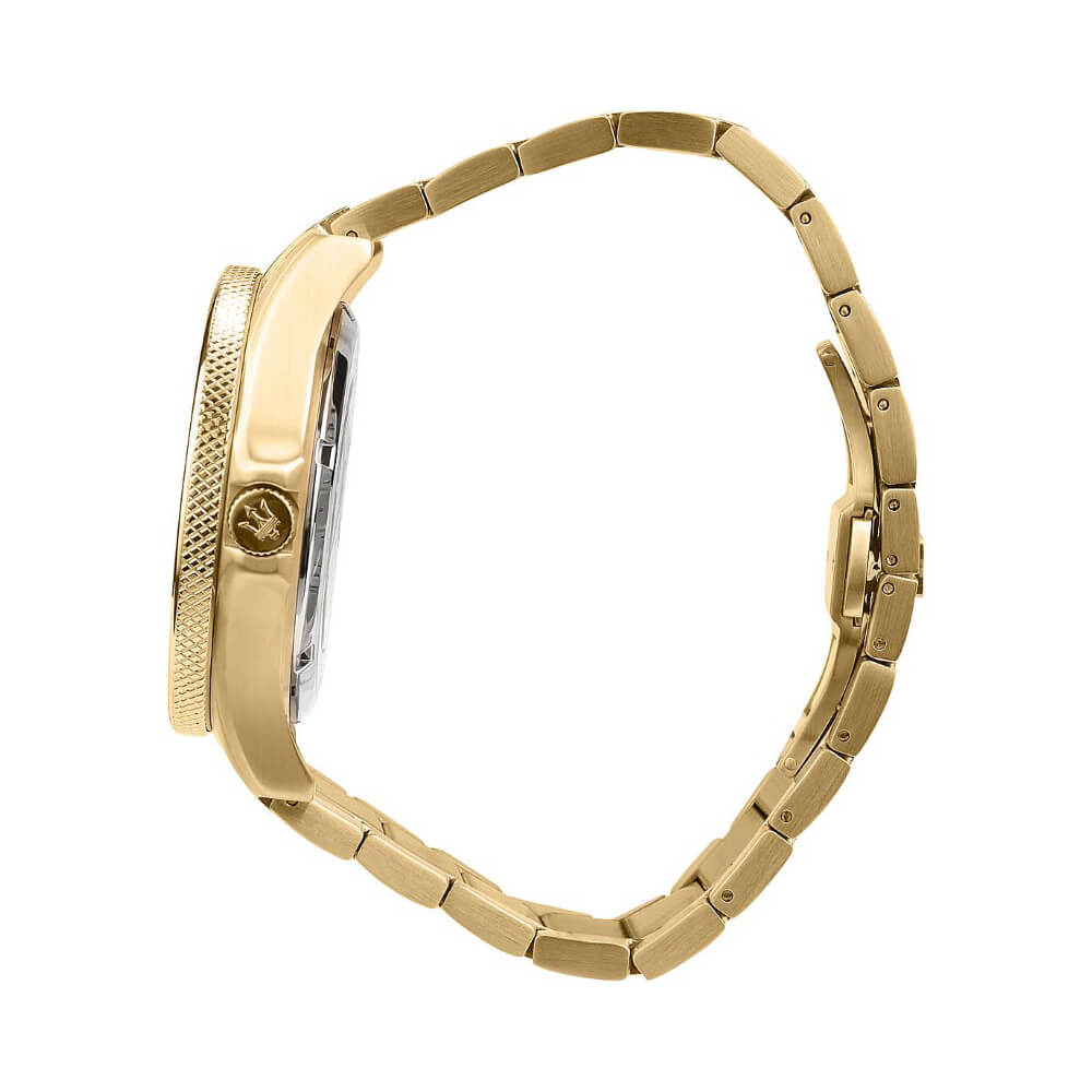 Мъжки часовник Maserati Sfida Gold Diamonds Automatic