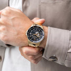 Мъжки часовник Maserati Sfida Gold Diamonds Automatic