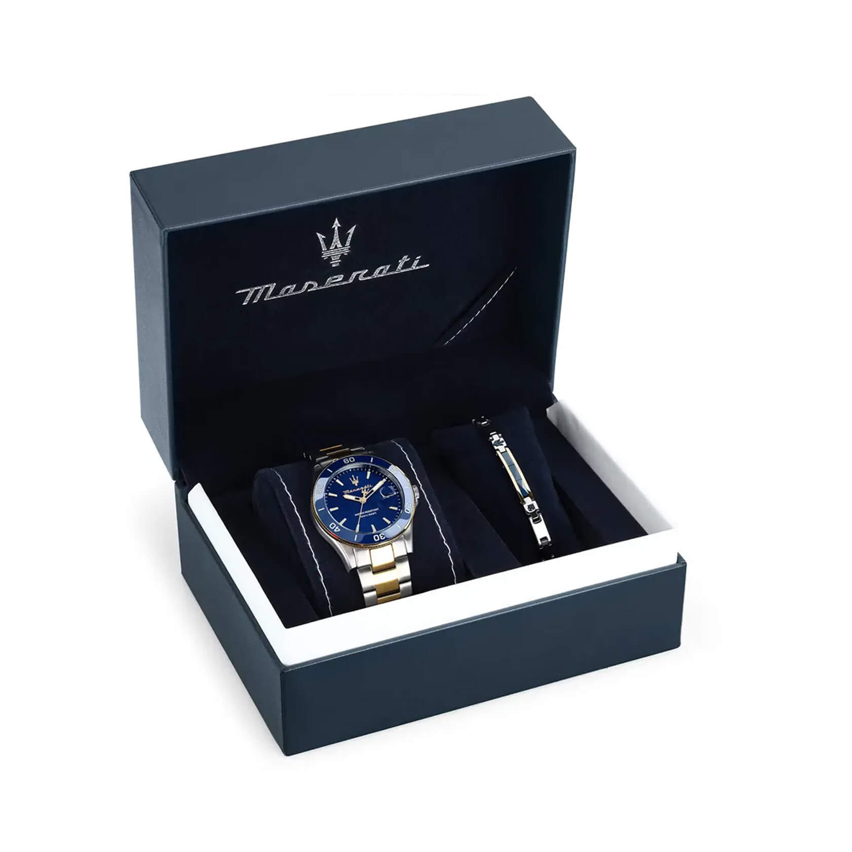 Мъжки часовник Maserati Competizione R8873600007 и гривна