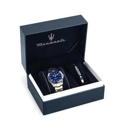 Мъжки часовник Maserati Competizione R8873600007 и гривна