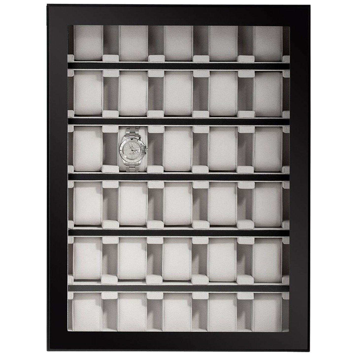 Витрина за 30 часовника Rothenschild Black RS-1100-30BL