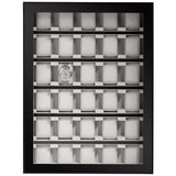 Витрина за 30 часовника Rothenschild Black RS-1100-30BL