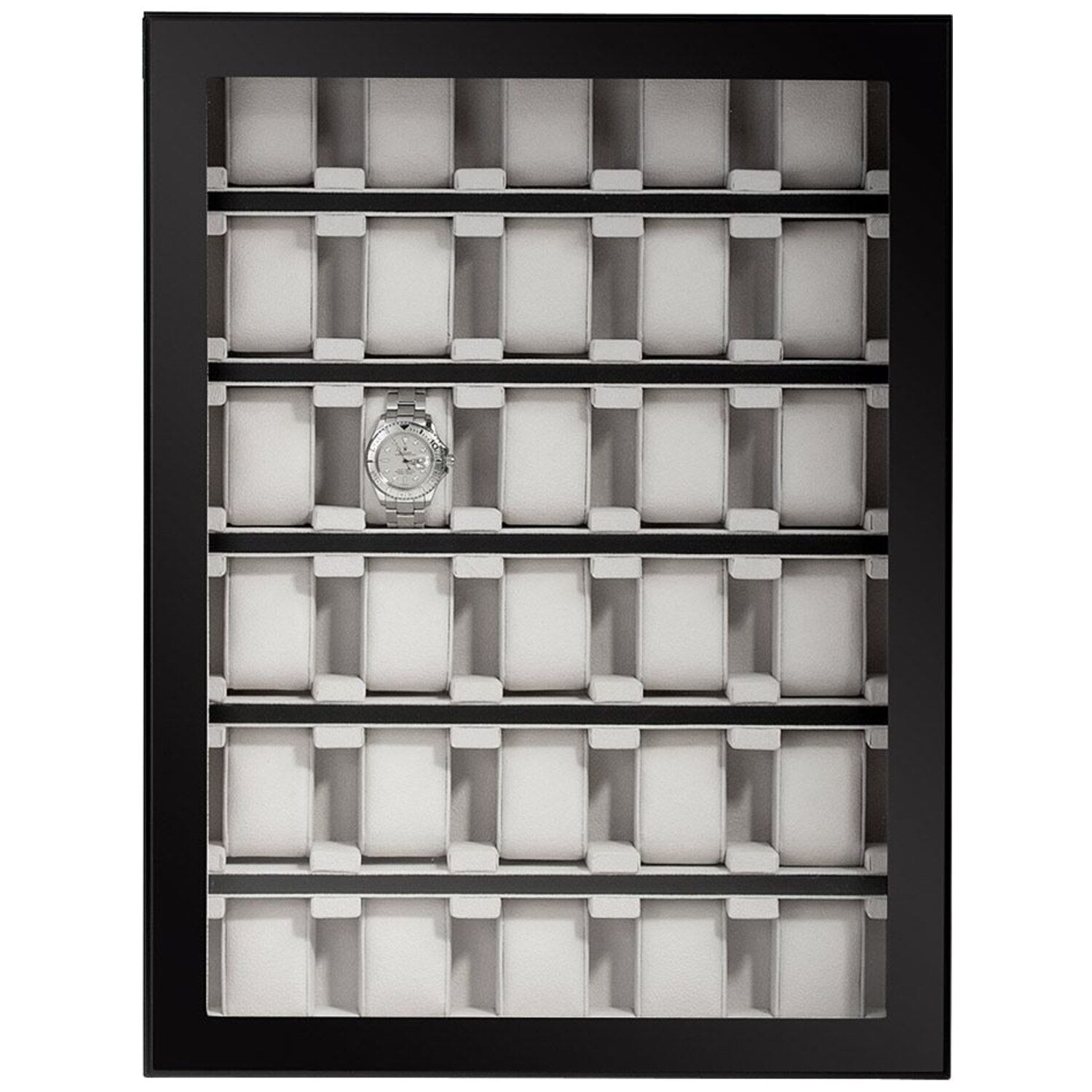 Витрина за 30 часовника Rothenschild Black RS-1100-30BL