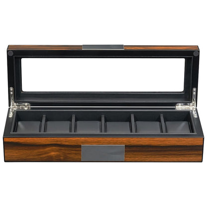 Кутия за 6 часовника Rothenschild Ebony RS-2377-6EB 3