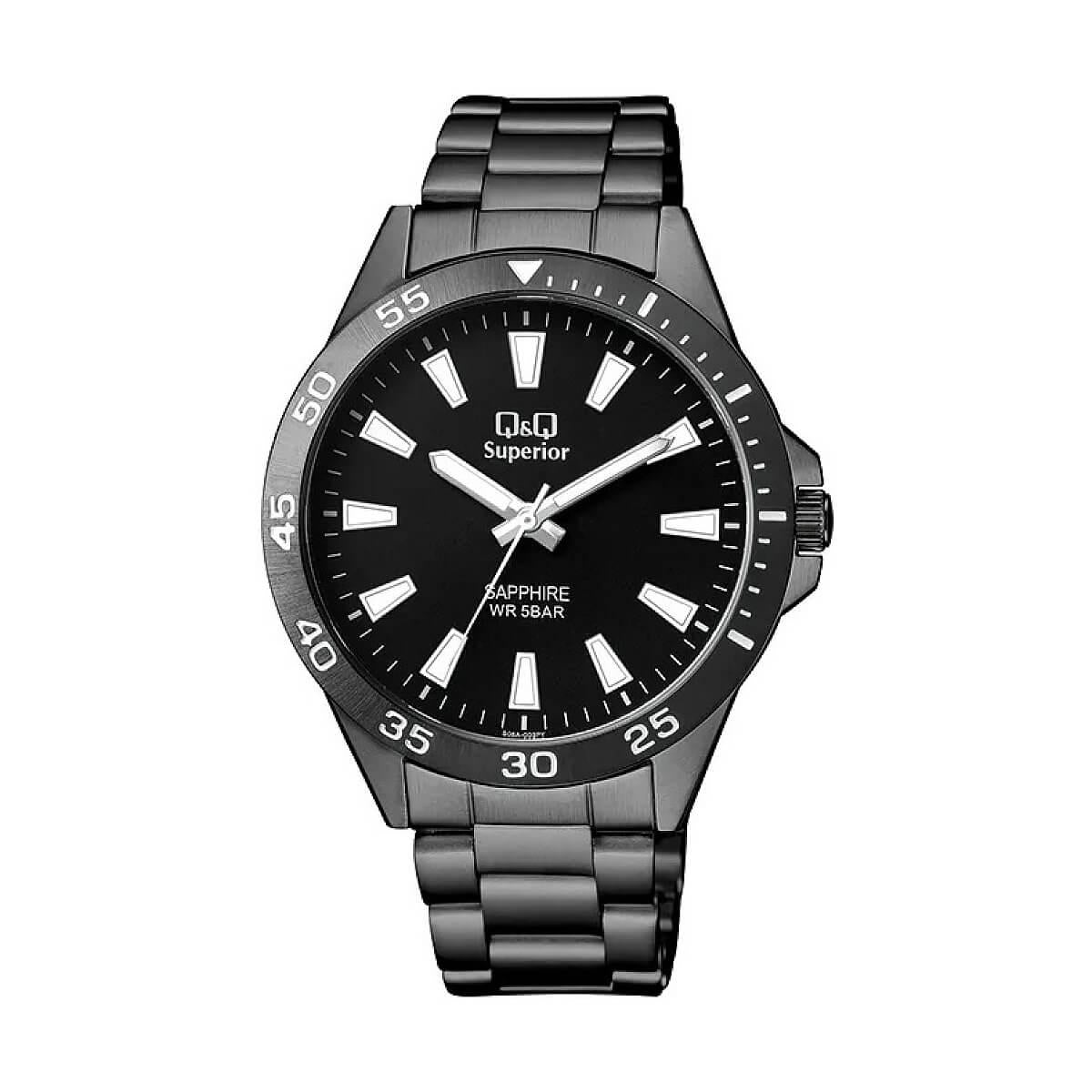 Мъжки часовник Q&Q Superior Sapphire S08A-003PY