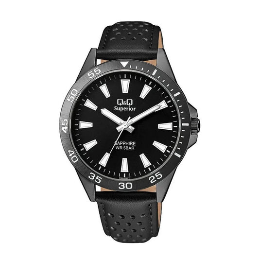 Мъжки часовник Q&Q Superior Sapphire S08A-006PY