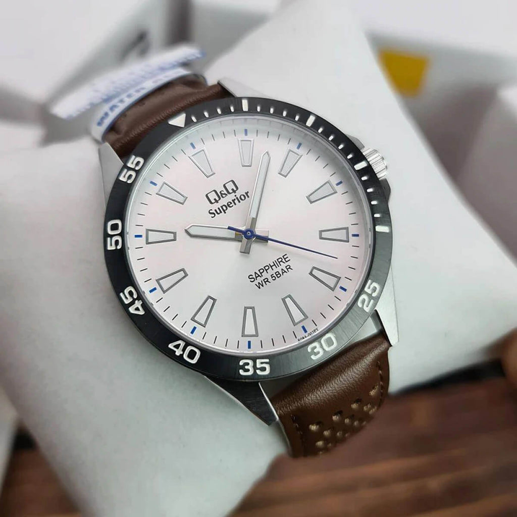 Мъжки часовник Q&Q Superior Sapphire S08A-007PY