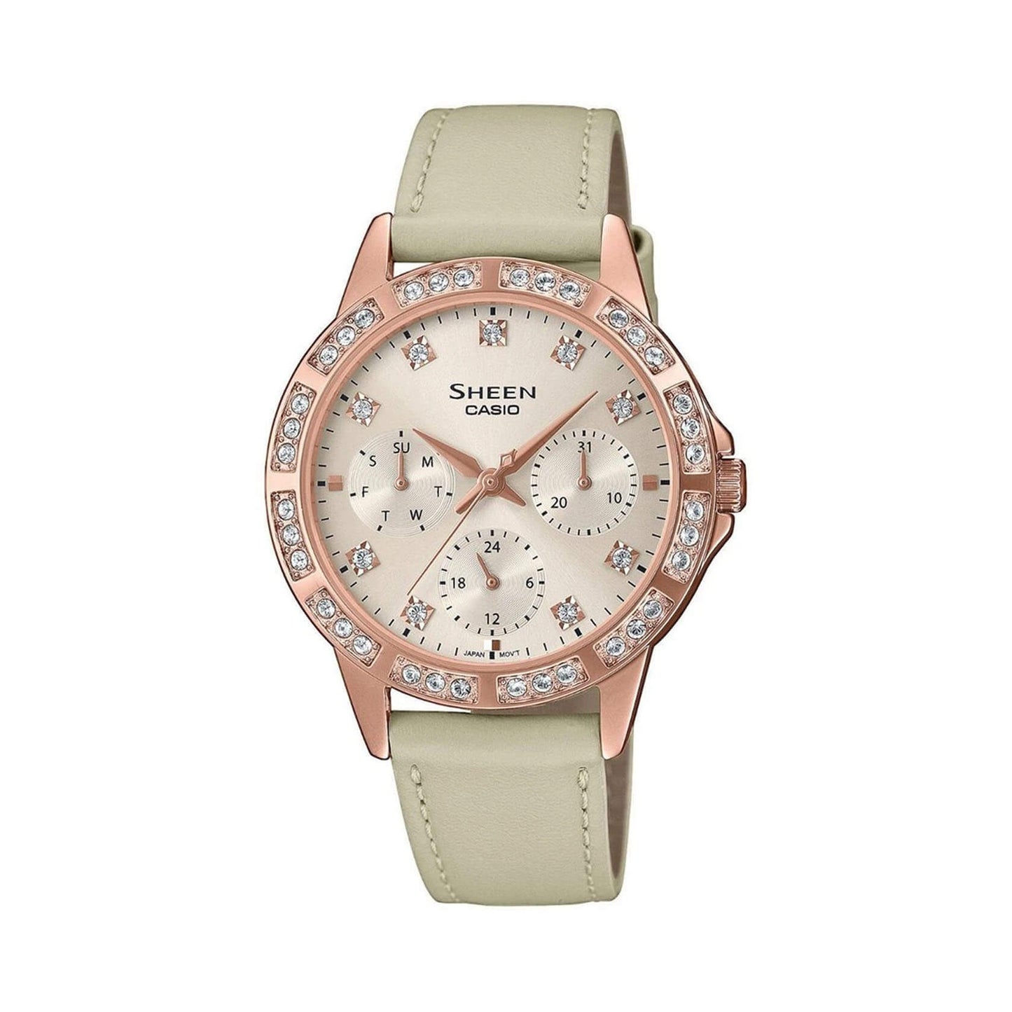 Дамски часовник Casio Sheen SHE-3517PGL-9AUEF