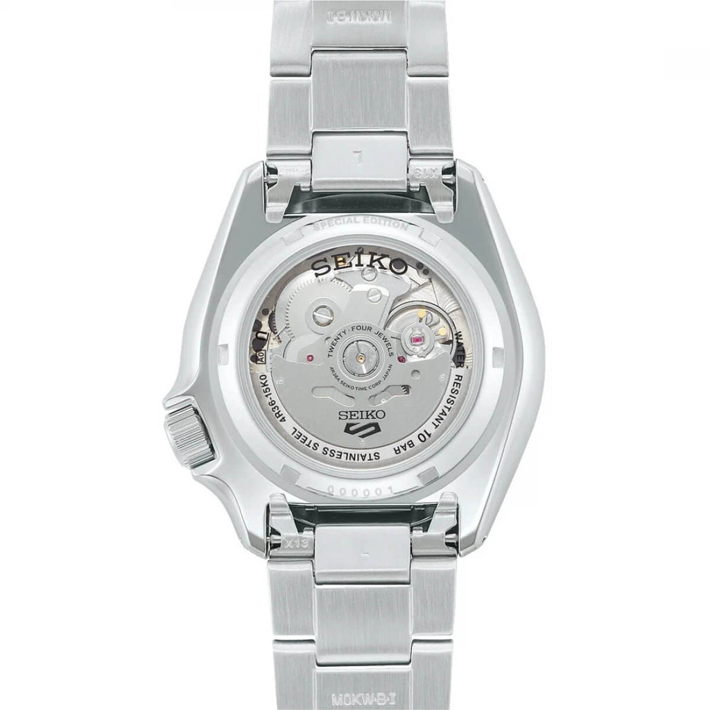 Мъжки часовник Seiko 5 Sport Automatic Petrol Blue Checker Flag Special Edition SRPK65K1