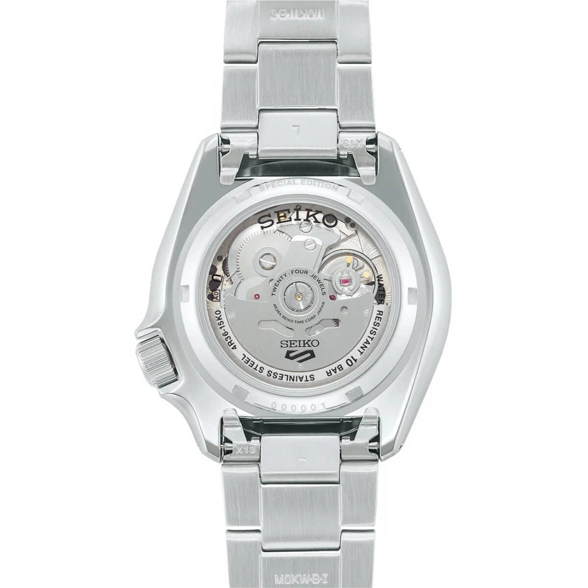 Мъжки часовник Seiko 5 Sport Automatic Petrol Blue Checker Flag Special Edition SRPK65K1