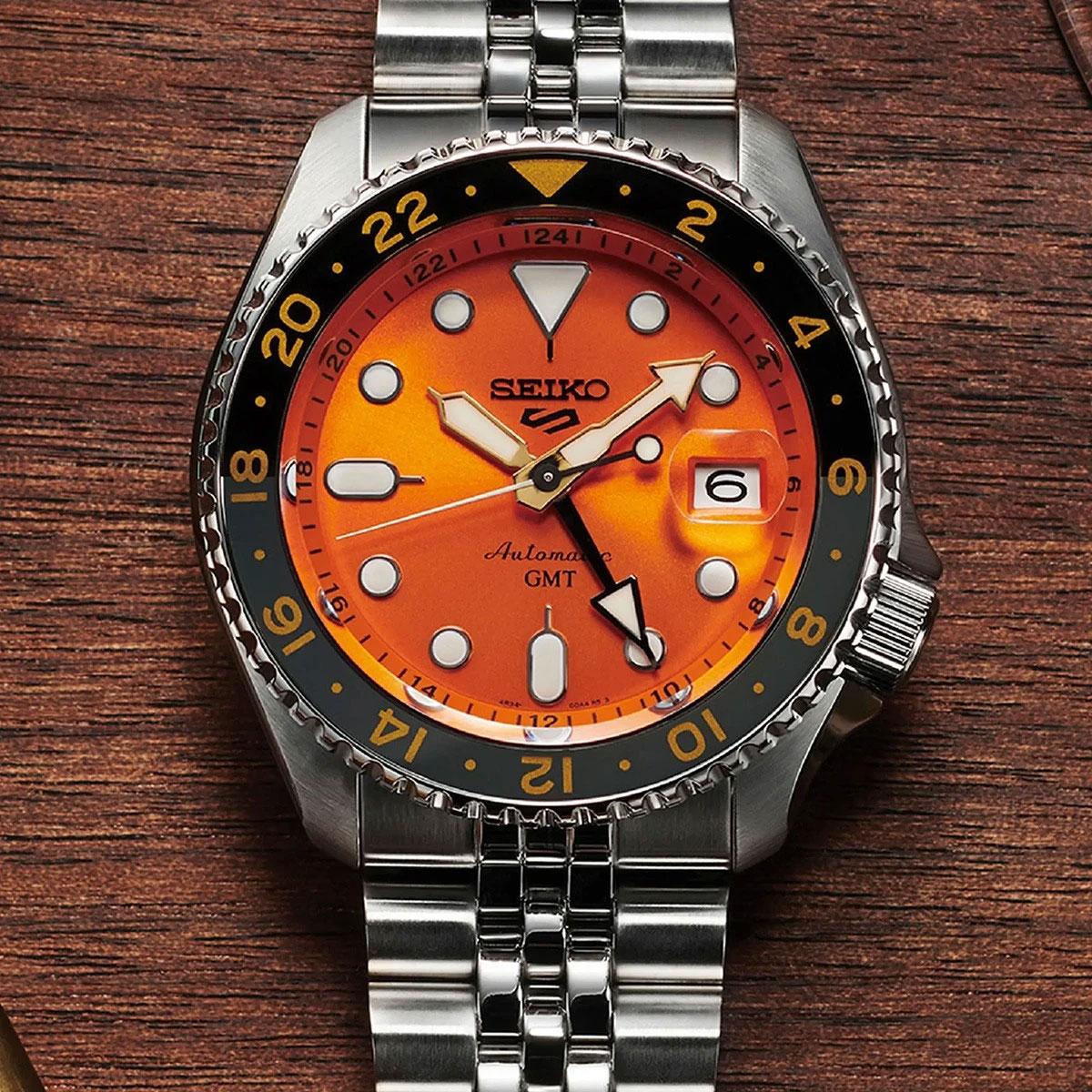 Мъжки часовник Seiko 5 Sport GMT Automatic SSK005K1