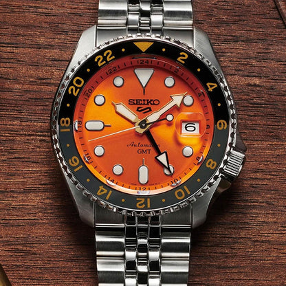 Мъжки часовник Seiko 5 Sport GMT Automatic SSK005K1