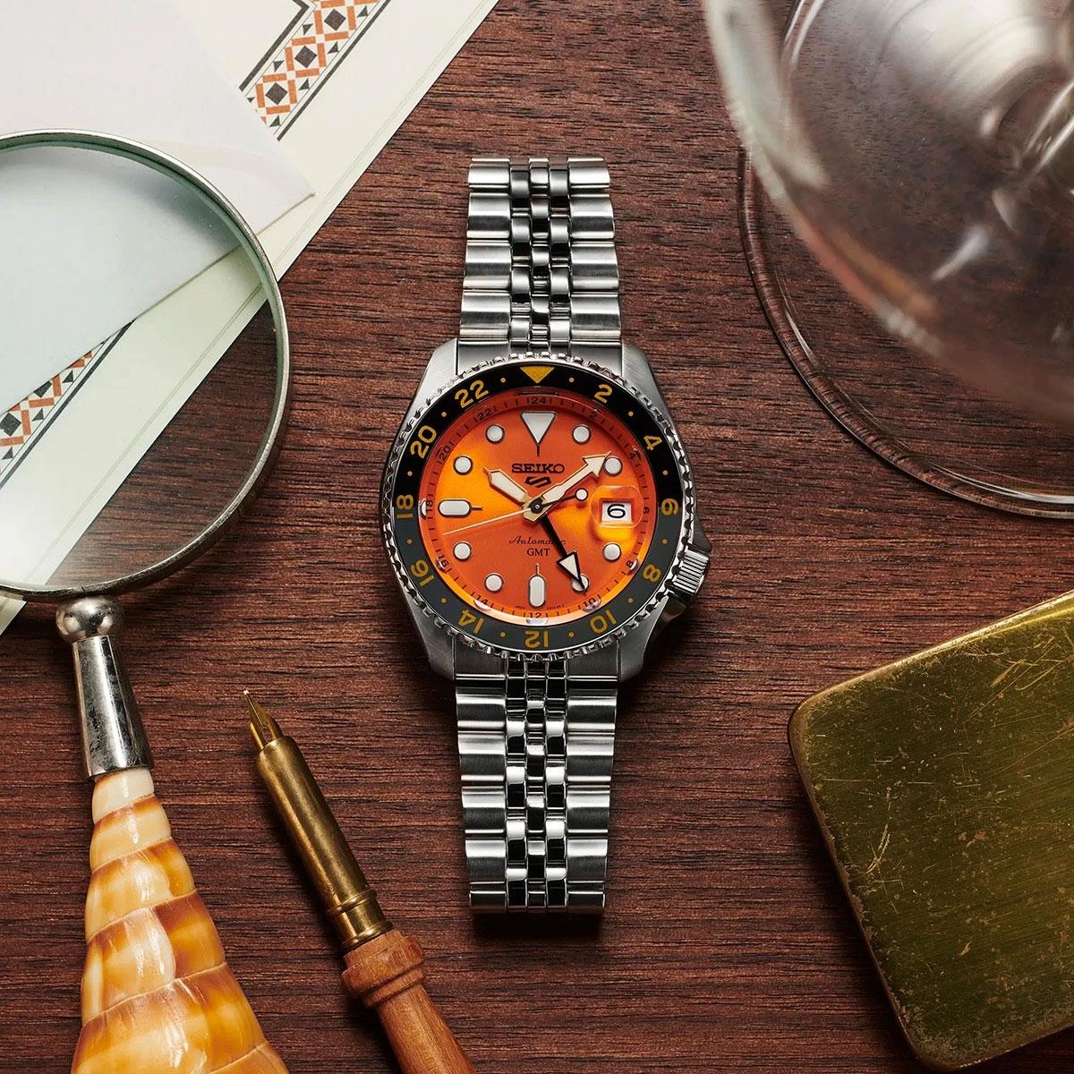 Мъжки часовник Seiko 5 Sport GMT Automatic SSK005K1