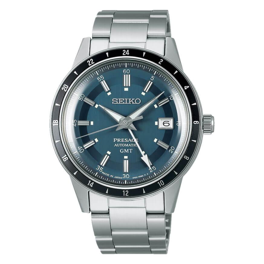 Мъжки часовник Seiko Presage Style60`s GMT Automatic SSK013J1