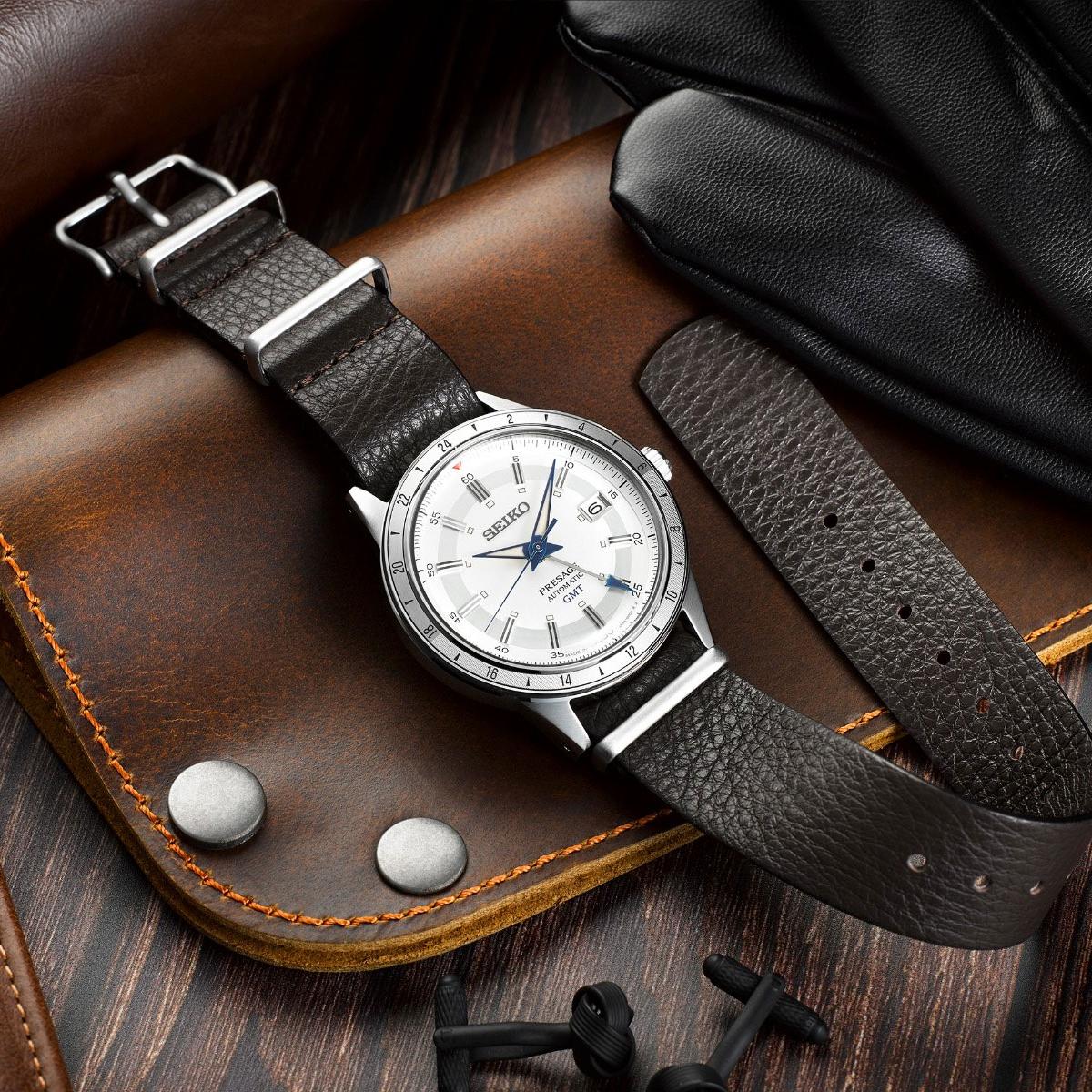 Мъжки часовник Seiko 5 Laurel GMT Limited Sport SNXS Series Automatic SSK015J1
