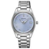 Дамски часовник Seiko Diamond Collection Light Blue SUR581P1