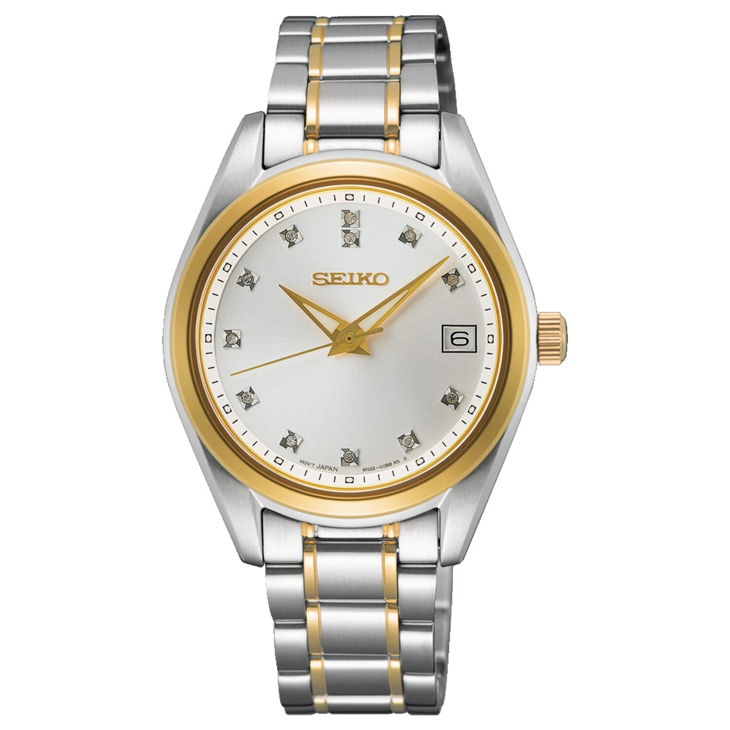 Дамски часовник Seiko Diamond Collection Gold SUR582P1