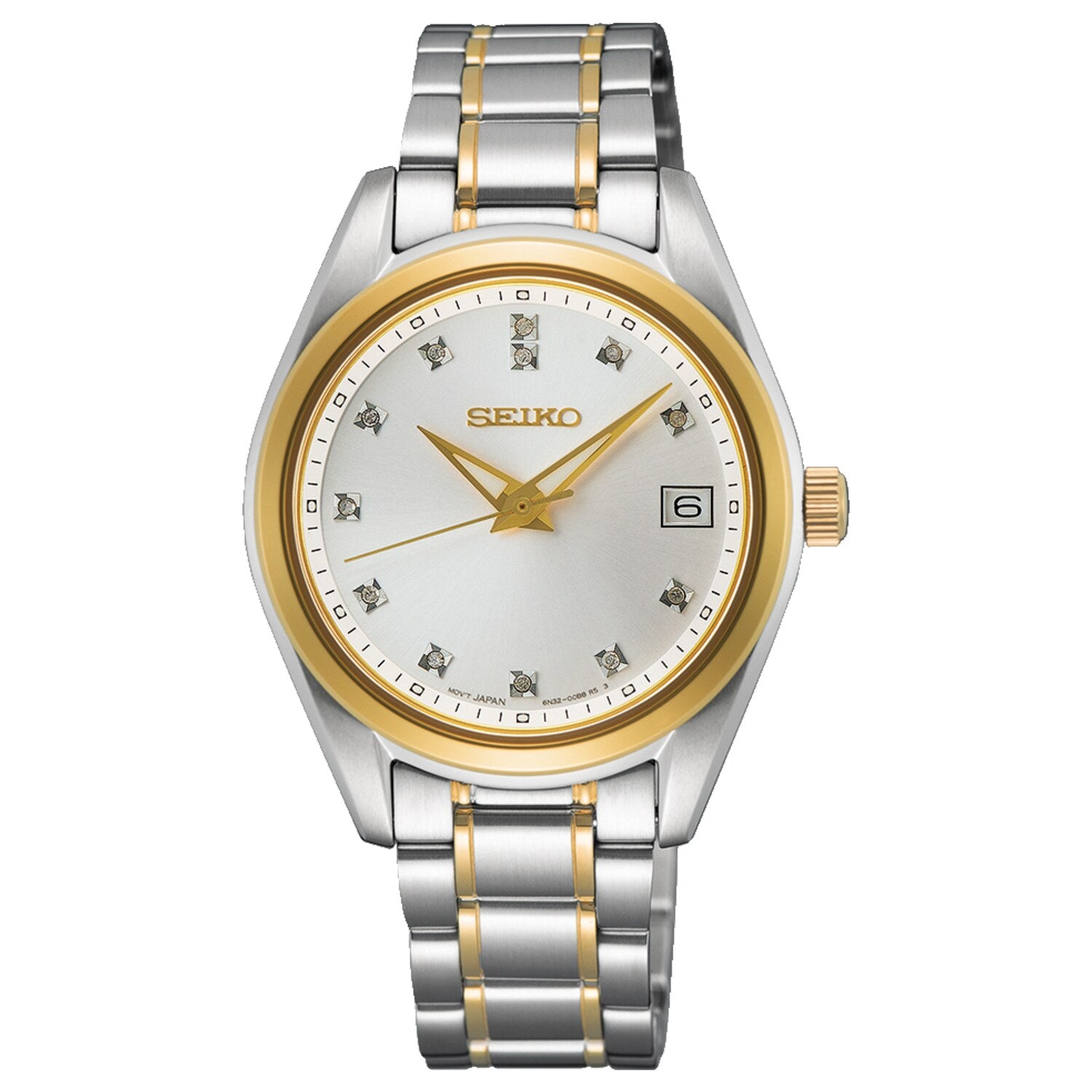 Дамски часовник Seiko Diamond Collection Gold SUR582P1
