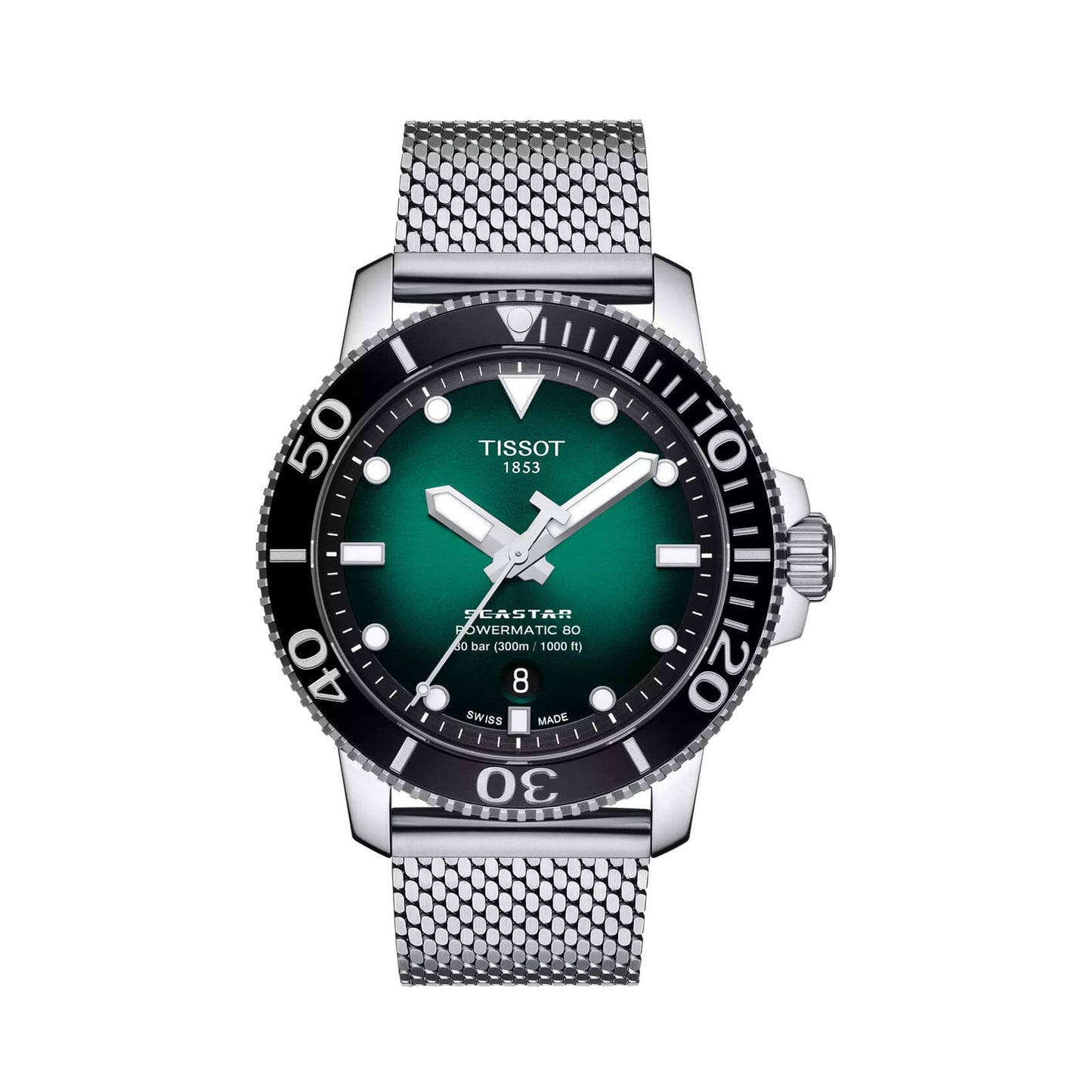 Мъжки часовник Tissot Seastar 1000 Automatic Powermatic 80 T120.407.11.091.00