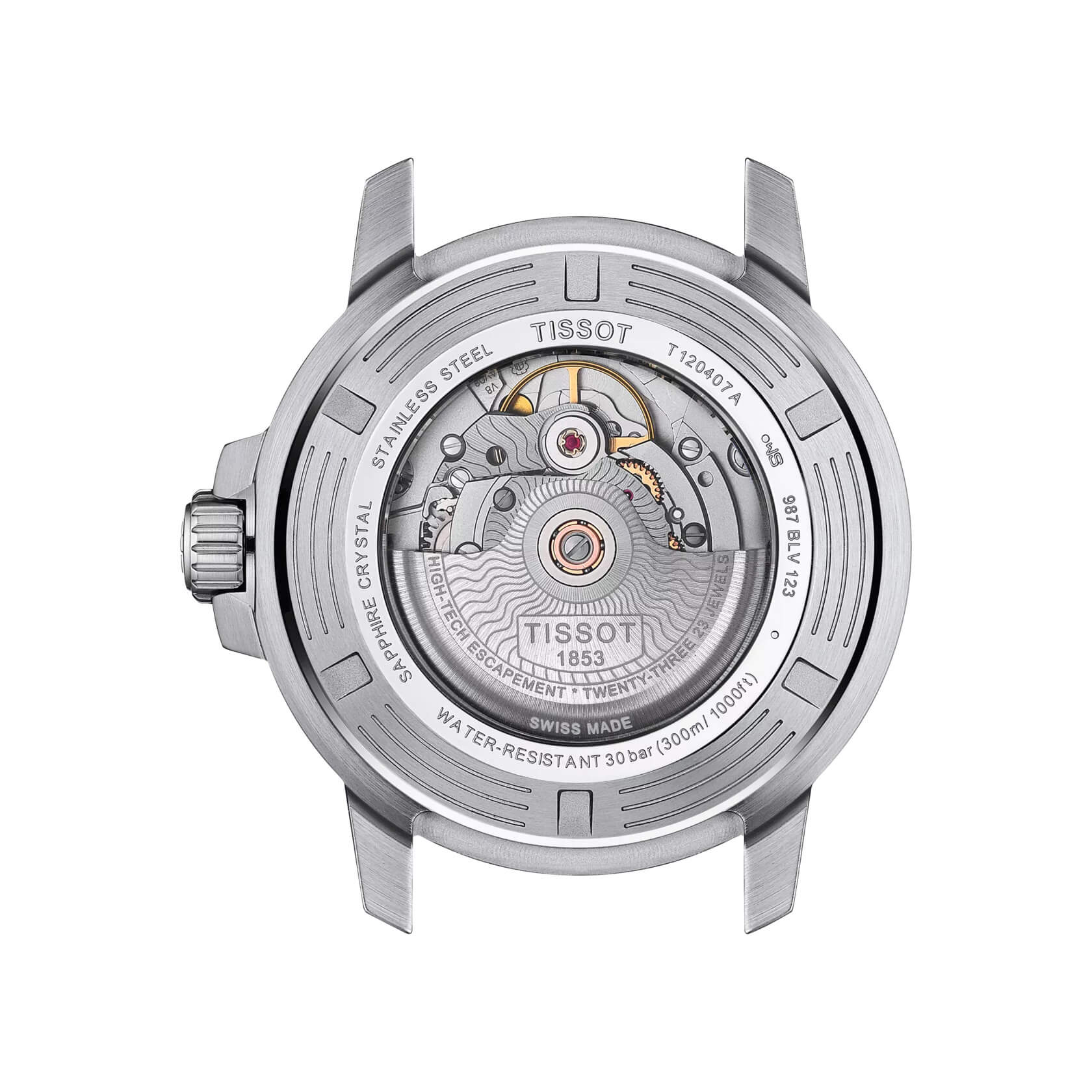 Мъжки часовник Tissot Seastar 1000 Automatic Powermatic 80 T120.407.11.091.00