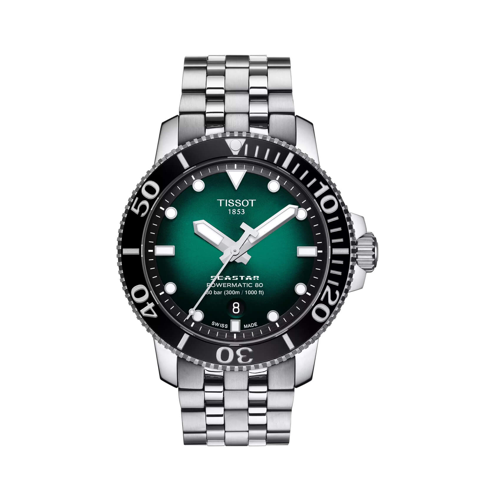 Мъжки часовник Tissot Seastar 1000 Automatic Powermatic 80 T120.407.11.091.01