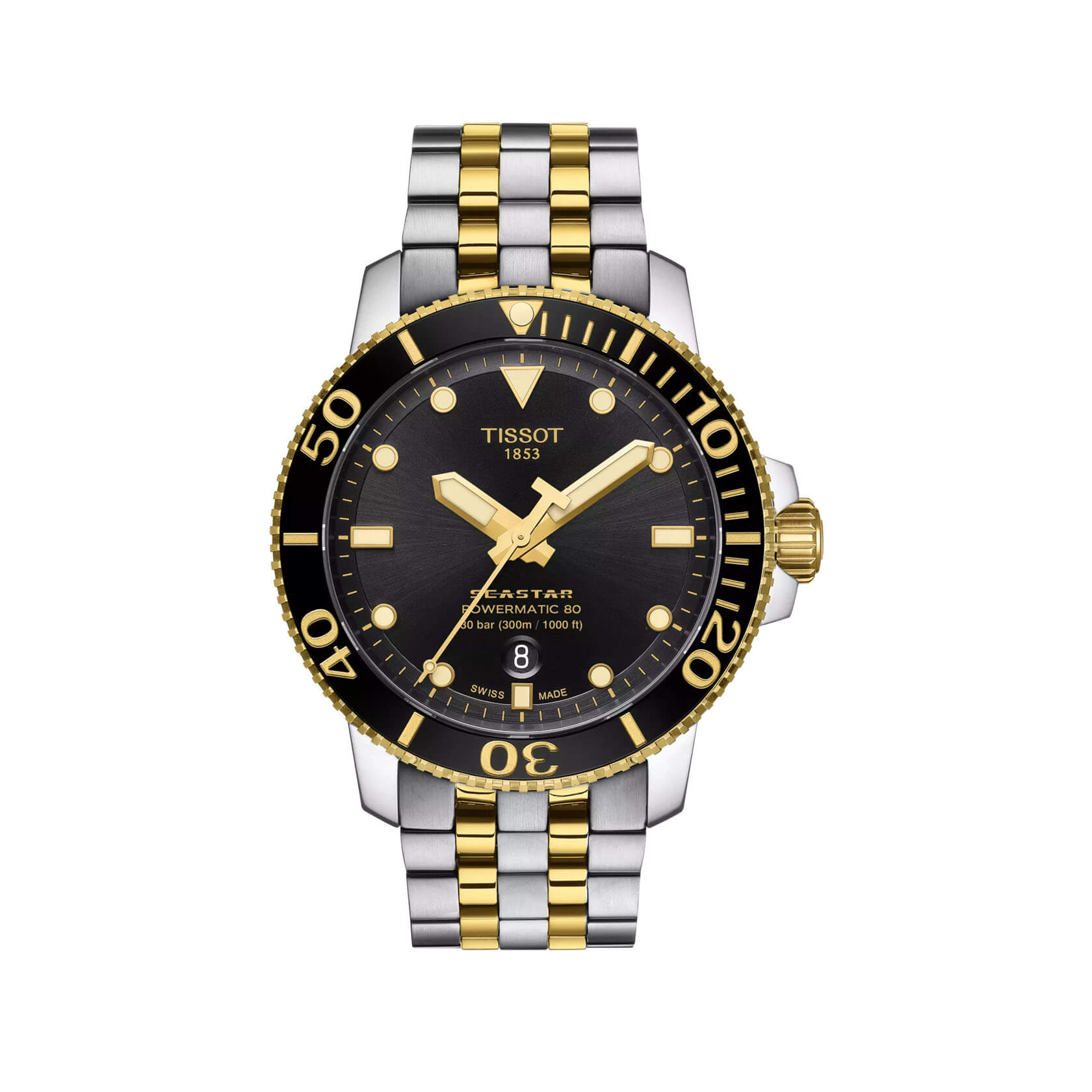 Мъжки часовник Tissot Seastar 1000 Automatic Powermatic 80 T120.407.22.051.00
