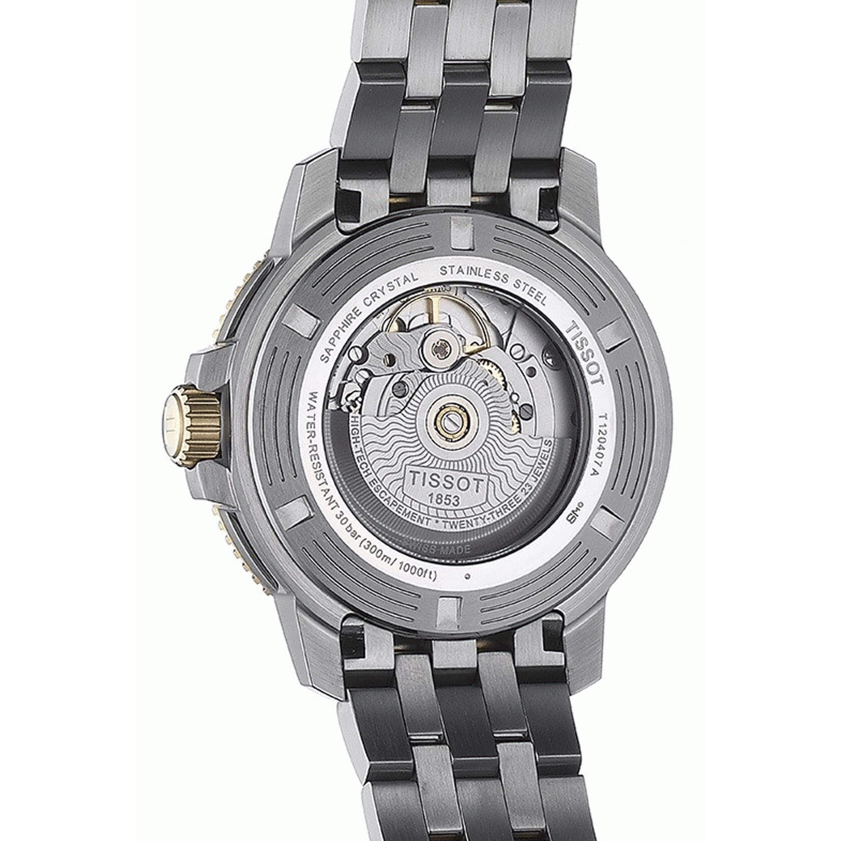 Мъжки часовник Tissot Seastar 1000 Automatic Powermatic 80 T120.407.22.051.00