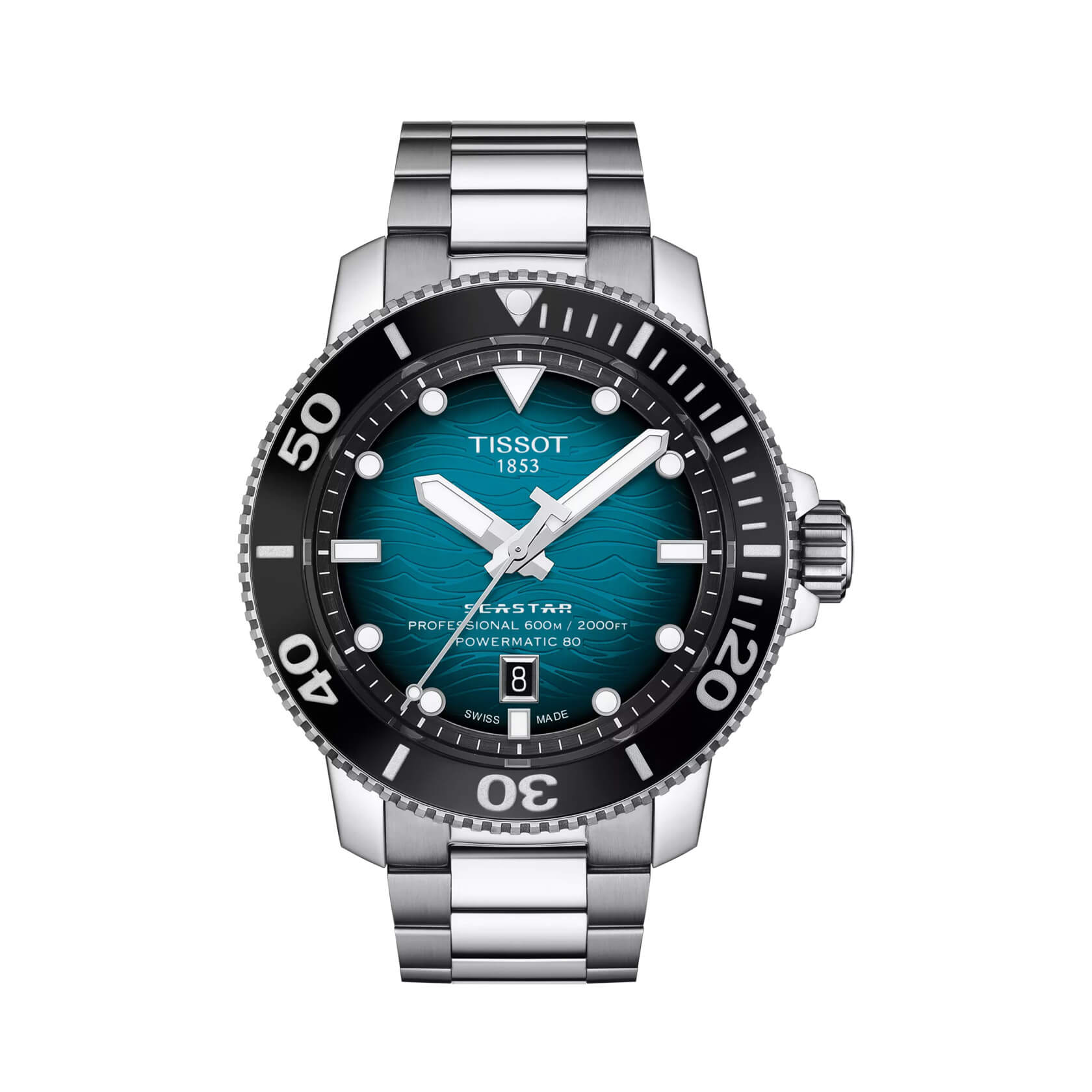 Мъжки часовник Tissot Seastar 2000 Professional Automatic Powermatic 80 T120.607.11.041.00