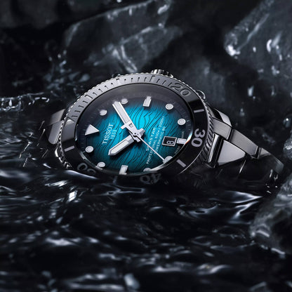 Мъжки часовник Tissot Seastar 2000 Professional Automatic Powermatic 80 T120.607.11.041.01