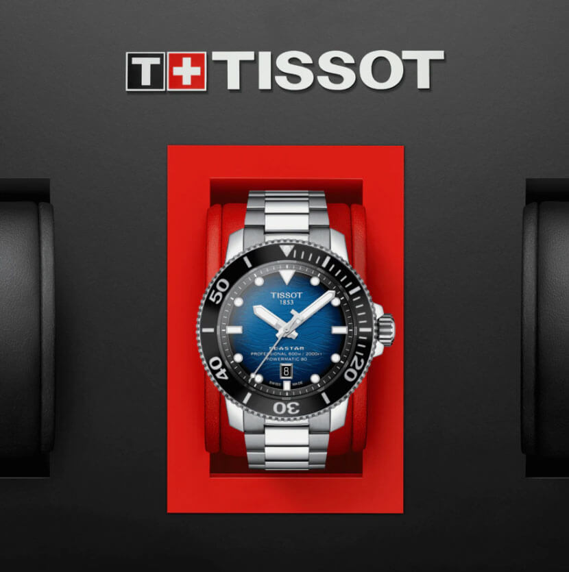 Мъжки часовник Tissot Seastar 2000 Professional Automatic Powermatic 80 T120.607.11.041.01