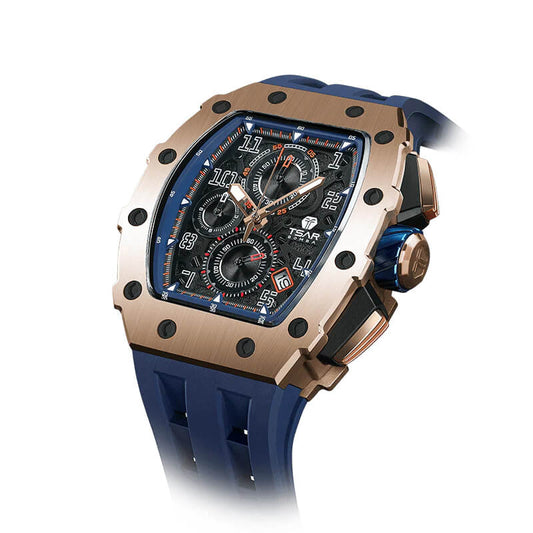 Мъжки часовник TSAR BOMBA Royal Midnight Edition TB8204QGBK