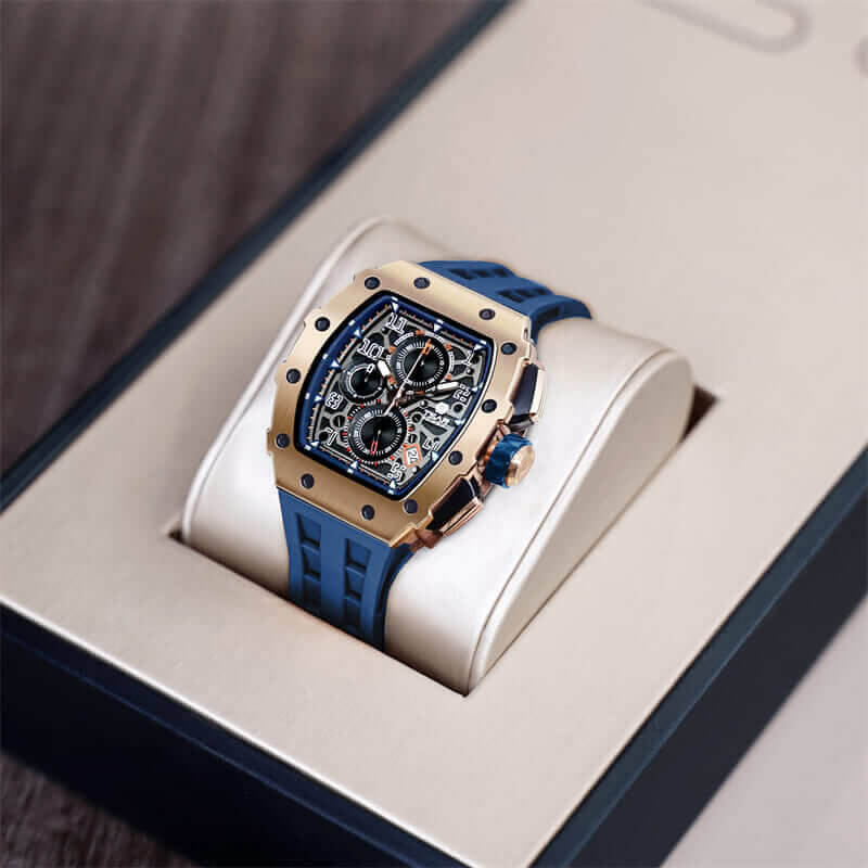 Мъжки часовник TSAR BOMBA Royal Midnight Edition TB8204QGBK