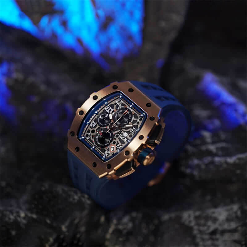 Мъжки часовник TSAR BOMBA Royal Midnight Edition TB8204QGBK