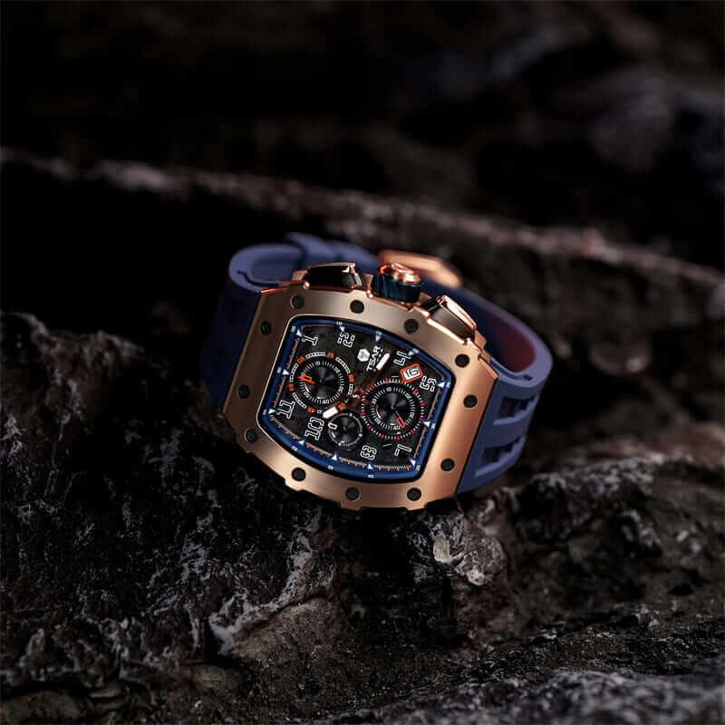 Мъжки часовник TSAR BOMBA Royal Midnight Edition TB8204QGBK