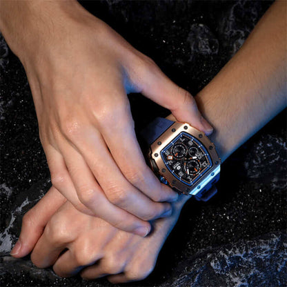Мъжки часовник TSAR BOMBA Royal Midnight Edition TB8204QGBK