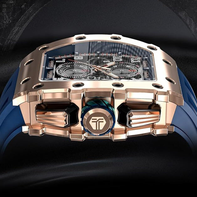Мъжки часовник TSAR BOMBA Royal Midnight Edition TB8204QGBK