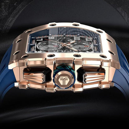 Мъжки часовник TSAR BOMBA Royal Midnight Edition TB8204QGBK